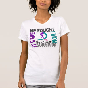 Survivor 5 Thyroid Cancer T-Shirt