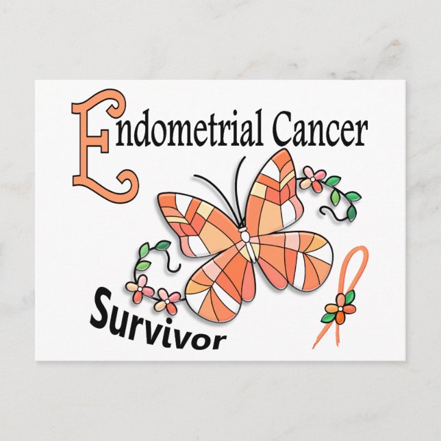 Survivor 6 Endometrial Cancer Postcard (Front)
