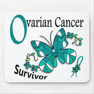 Survivor 6 Ovarian Cancer Mouse Pad