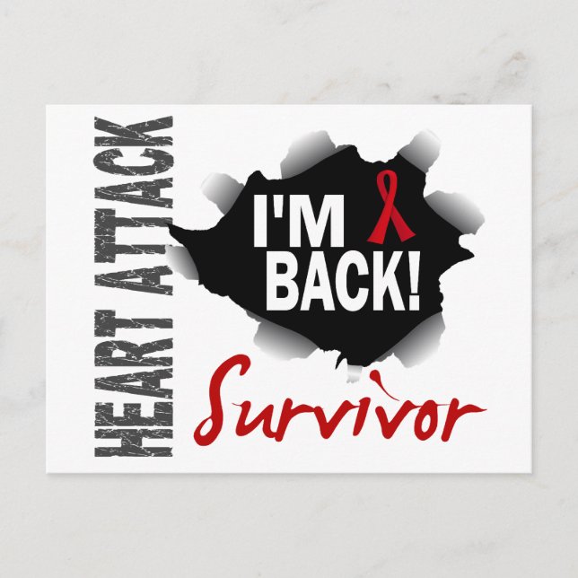 Survivor 7 Heart Attack Postcard (Front)