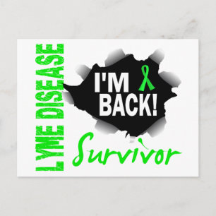 Survivor 7 Lyme Disease Postcard