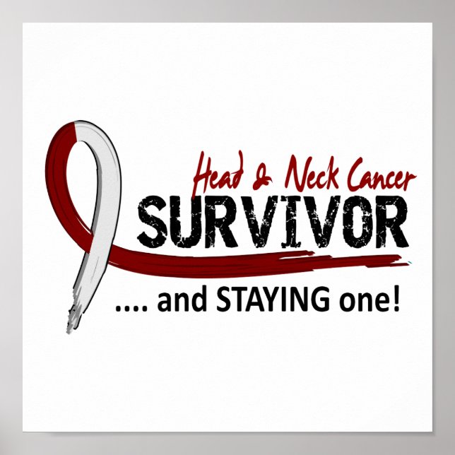 Survivor 8 Head Neck Cancer Poster (Front)