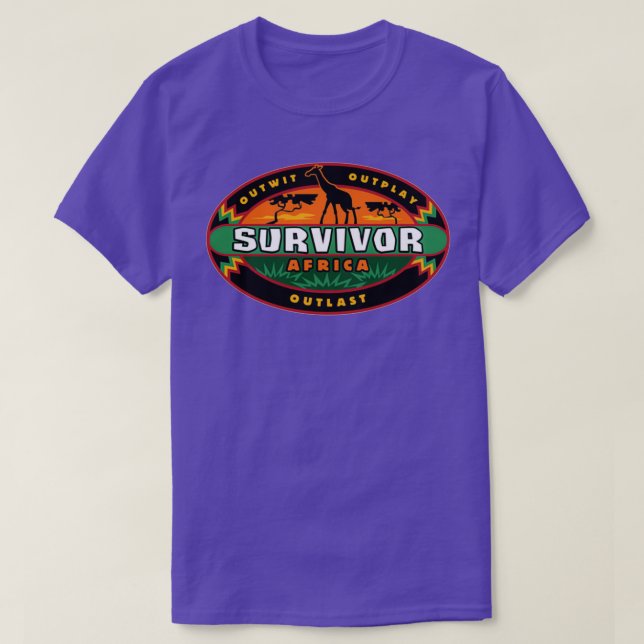 Survivor Africa Fans Outwit Outplay Outlast Memora T-Shirt (Design Front)