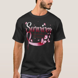 Survivor Amyloidosis Awareness Butterfly T-Shirt