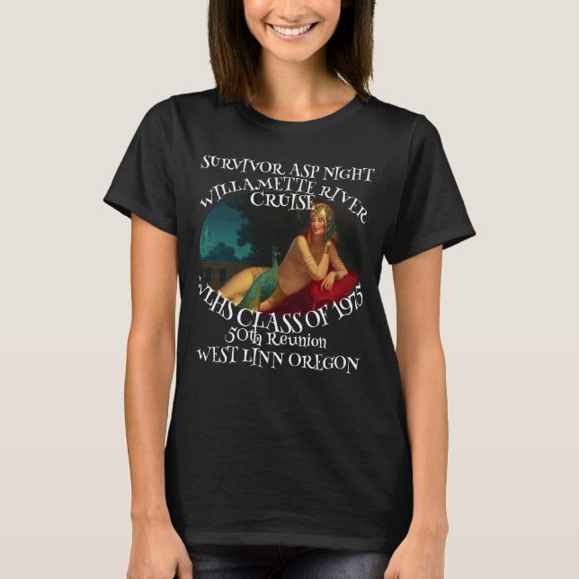 SURVIVOR ASP NIGHT HIGH SCHOOL REUNION WLHS 50TH T-Shirt (Front)