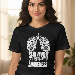 Survivor Asthma Awareness Tri-Blend Shirt