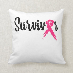 Survivor Breast Cancer Awareness Cushion