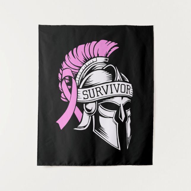 Survivor Breast Cancer  Tapestry (Front)