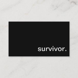 Survivor Business Card