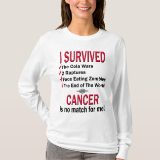 Survivor - Cancer No Match T-Shirt