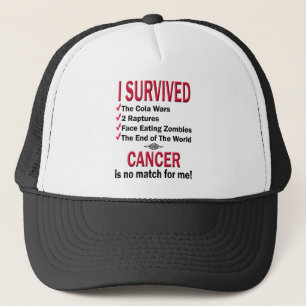 Survivor - Cancer No Match Trucker Hat