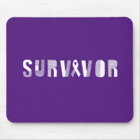 Survivor Cancer Ribbon Inspirational Motivational