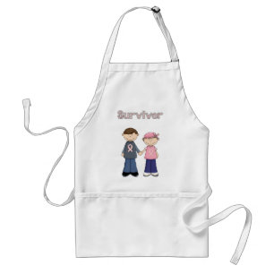 Survivor Cartoon Standard Apron