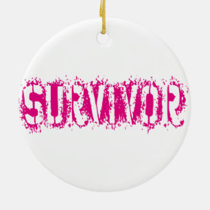 SURVIVOR CERAMIC ORNAMENT
