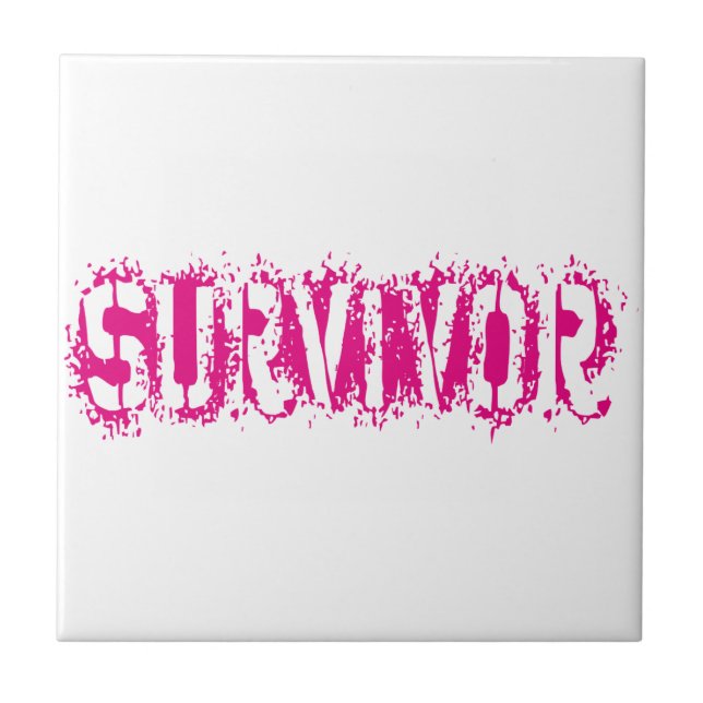 SURVIVOR CERAMIC TILE (Front)