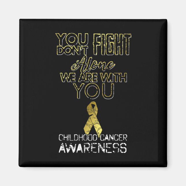 Survivor Childhood Cancer Childhood Cancer Awarene Magnet (Front)