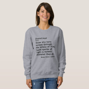 Survivor: Crew Neck Sweatshirt
