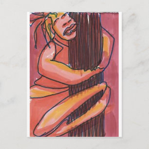 Survivor For Dear Life Postcard