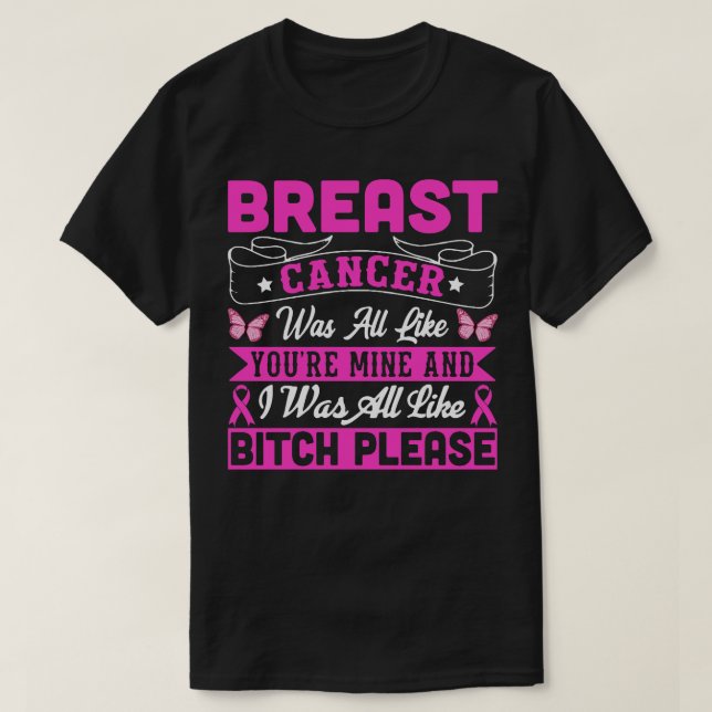 Survivor Funny Warrior Pink Ribbon Women 2 T-Shirt (Design Front)