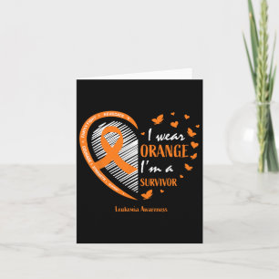 Survivor Gifts Women Men Kids Mum Sister Awareness Card
