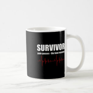 Survivor - Heart Disease Awarness Gift Coffee Mug