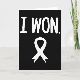 Survivor Heart Disease Warrior I Won Heart Disease Card
