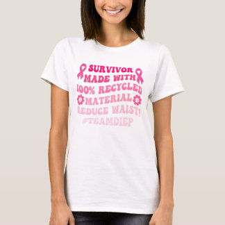 Survivor Made With 100% Recycled Material Reduce W T-Shirt