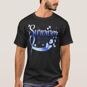 Survivor Myositis Awareness Butterfly T-Shirt