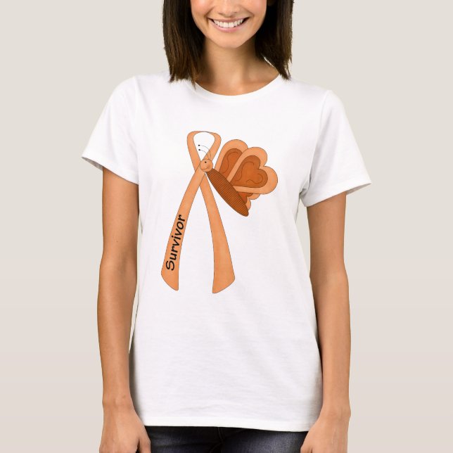 Survivor- Orange Awareness T-Shirt (Front)