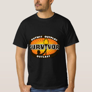 Survivor Outwit, Outplay, Outlast Logo T-Shirt