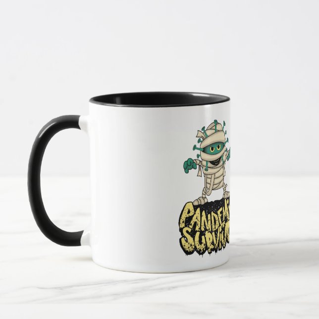 Survivor, Pandemic Survivor,  Mug (Left)