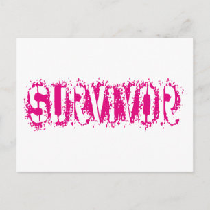 SURVIVOR POSTCARD