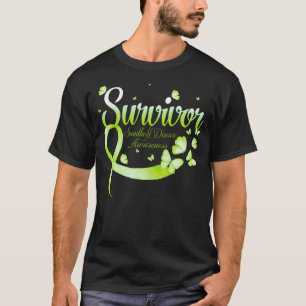Survivor Sandhoff Disease Awareness Butterfly T-Shirt