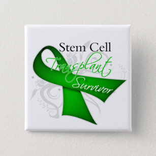 Survivor - Stem Cell Transplant 15 Cm Square Badge