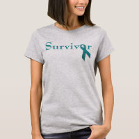 Survivor teal ribbon