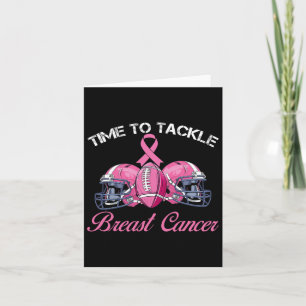 Survivor Time To Tackle Breast Cancer Awareness Card