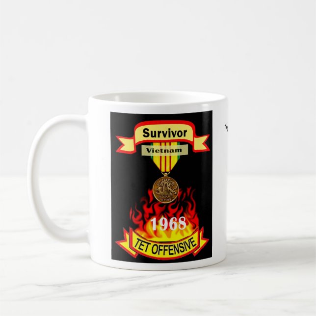 Survivor Vietnam Tet Offensive Mug (Left)