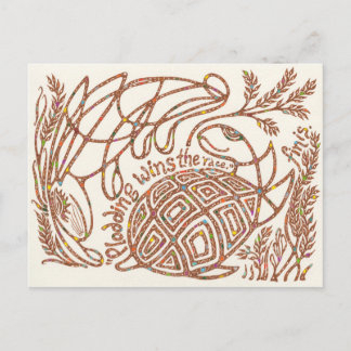 Survivors Hub 10: Aesop’s Tortoise and the Hare Postcard