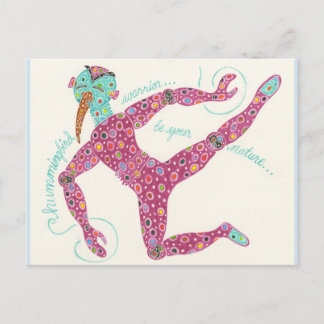 Survivors' Hub series #9: Hummingbird Warrior Postcard