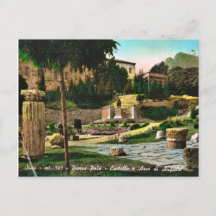 Sus, castle and arch of Augustus Postcard