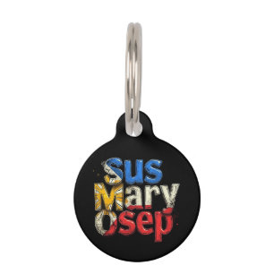 Sus Mary Osep Filipino Pride Customisable Pet Tag