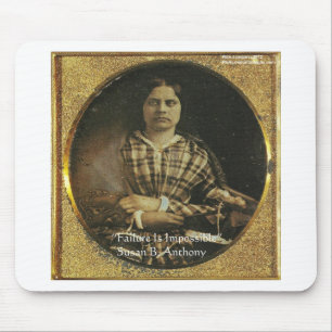 Susan B Anthony Wisdom Quote Gifts & Cards Mouse Pad