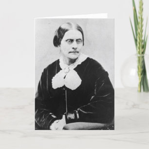 Susan Brownell Anthony  c.1871 Card
