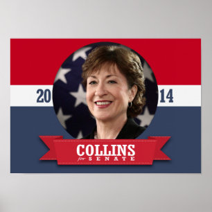 SUSAN COLLINS CAMPAIGN POSTER