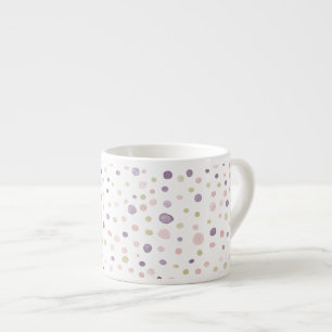 Susan Confetti Watercolor Dots Espresso Mug
