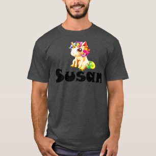 Susan Unicorn Name 2 T-Shirt