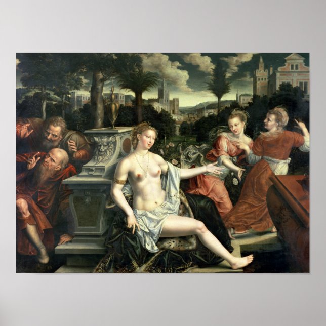 Susanna and the Elders, 1567 Poster (Front)