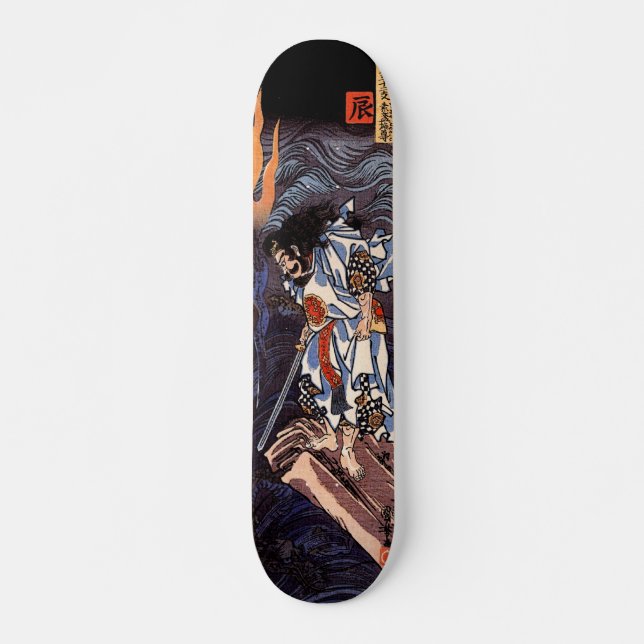 Susanoo Slaying the Yamata No Orochi Skateboard (Front)