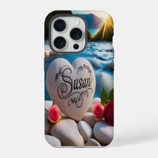 Susan's Heart On The River iPhone 15 Pro Case