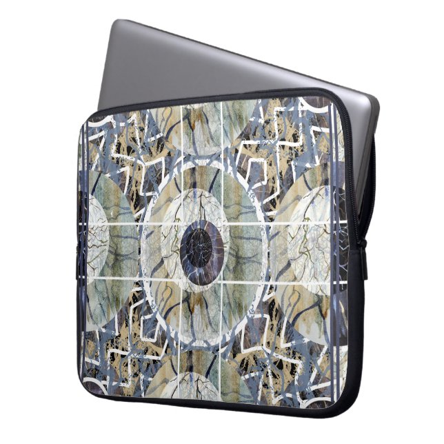 Susea Blu Studios Lightning Laptop Sleeve (Front Left)